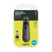 LOG WIRELESS PRESENTER R500 MID GREY