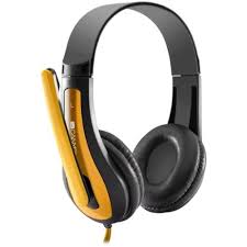 CANYON MULTIMEDIA- HEADSET HSC-1 BLK-YLW