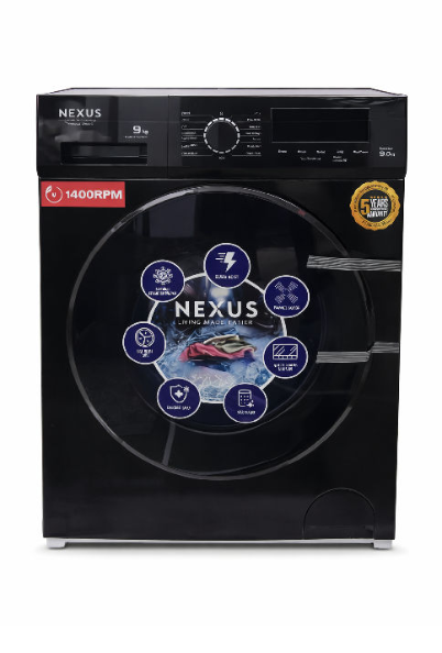 NEXUS NX-WM-FLG09WVE 9KG FRONT LOAD WM