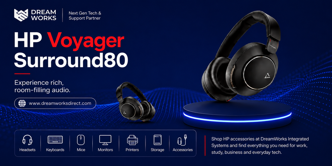 HP Voyager Surround 80: Features, Benefits and Why It’s a Great Headset for Work
