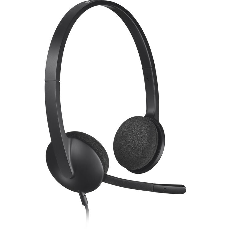 LOGITECH HEADSET H340 BLACK