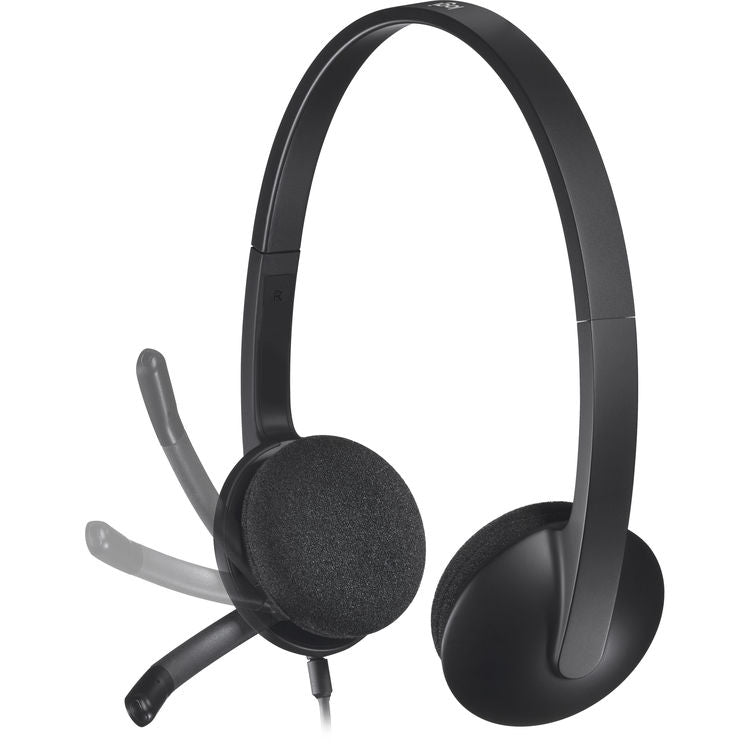 LOGITECH HEADSET H340 BLACK