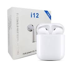 TWS WIRELESS BLUETOOTH EARPHONE i12