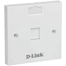 DLINK CAT6 FACEPLATE (SINGLE)