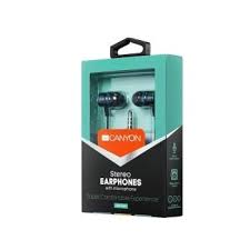 CANYON EARPHONES EP-3 MIC 1.2M GREEN	
