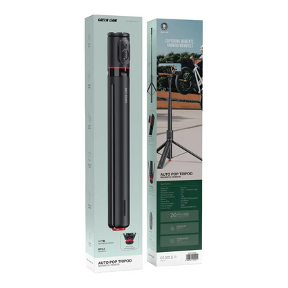 GREEN LION AUTO POP TRIPOD MAGNETIC REMOTE BLACK