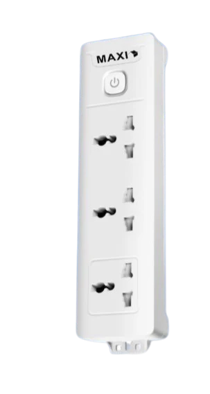 MAXI EXT1K3-PS MAXI EXTENSION CORD 3 OUTLET(70 PCS PER CARTON)
