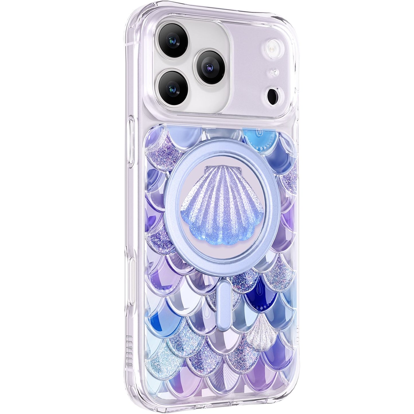 LEVELO PEARL 3D IML CASE FOR IPHONE 17 PRO - PURPLE LVLPRLIML17PPUR