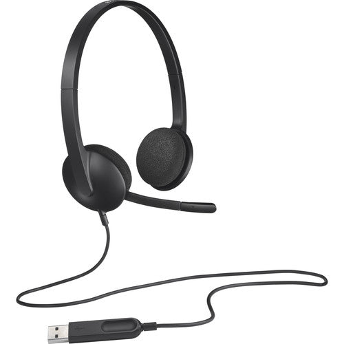 LOGITECH HEADSET H340 BLACK