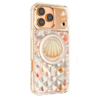 LEVELO PEARL 3D IML CASE FOR IPHONE 17 PRO - ORANGE LVLPRLIML17PORG