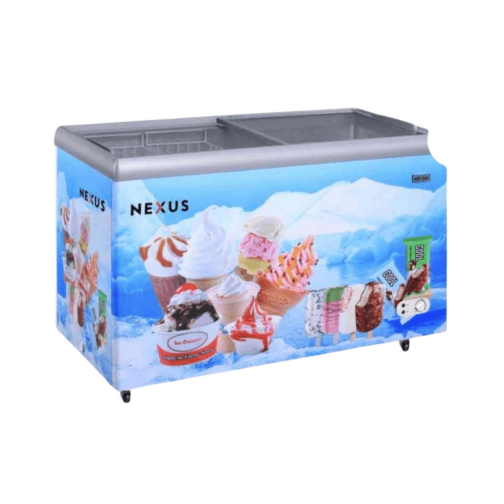 NEXUS NX-455Q-TF NEXUS TRANPARENT TOP CHEST FREEZER
