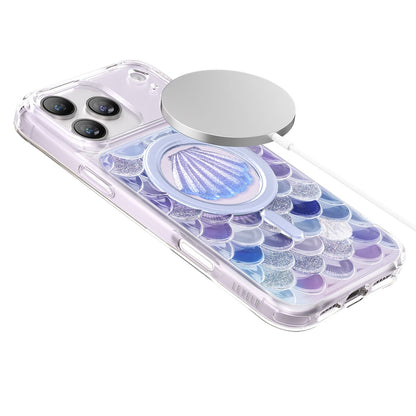 LEVELO PEARL 3D IML CASE FOR IPHONE 17 PRO - PURPLE LVLPRLIML17PPUR