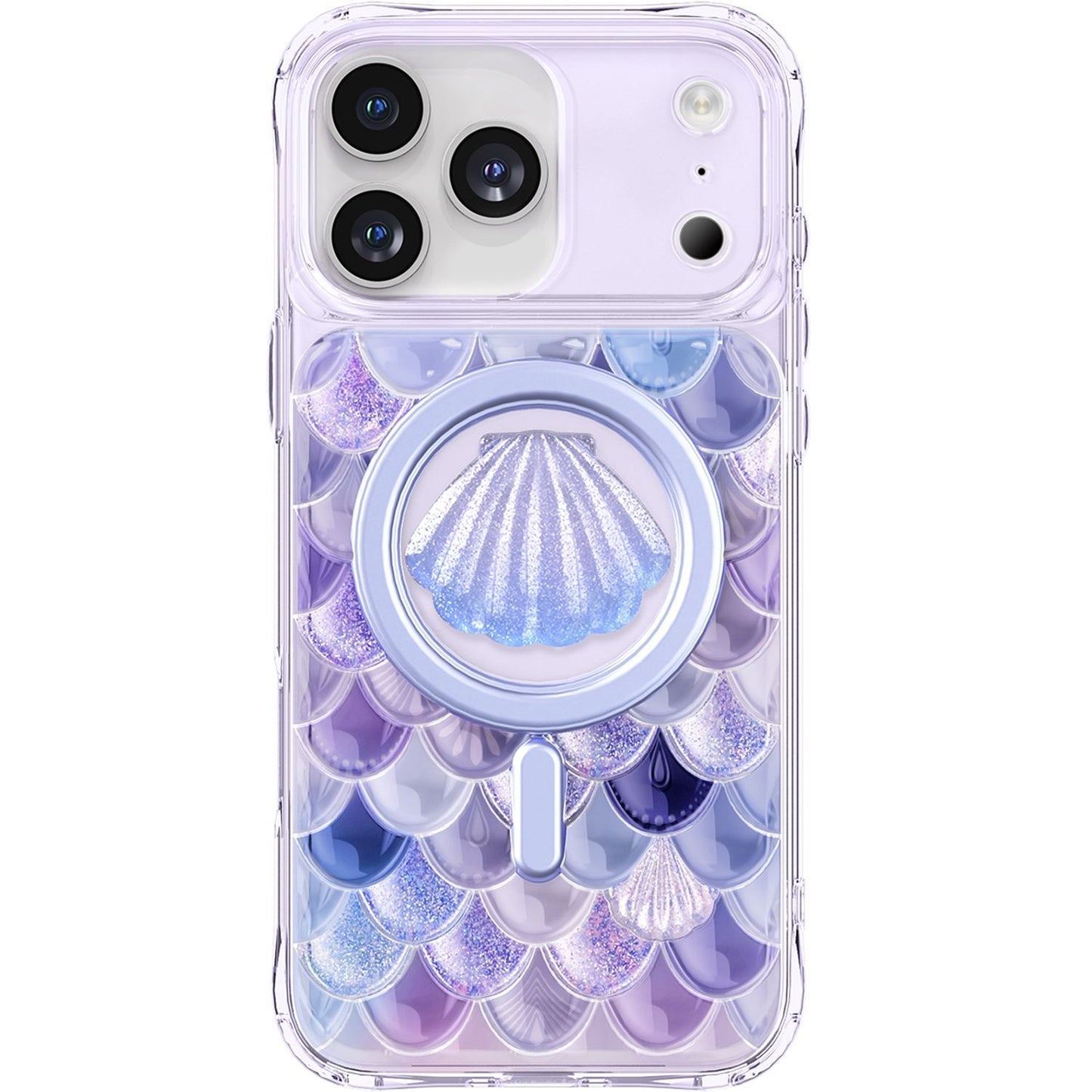 LEVELO PEARL 3D IML CASE FOR IPHONE 17 PRO - PURPLE LVLPRLIML17PPUR